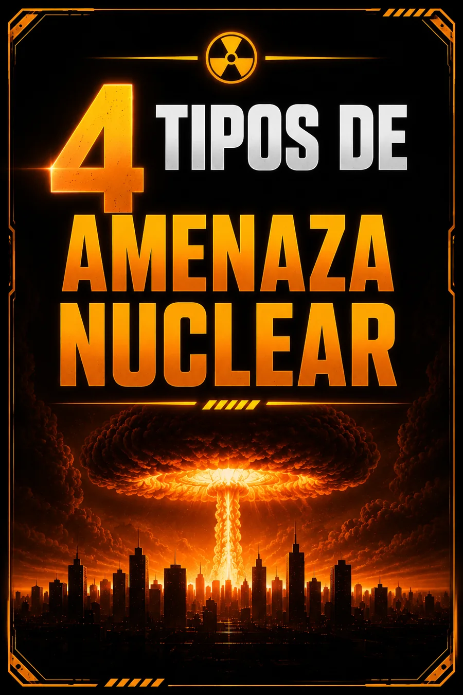 Los 4 tipos de amenaza nuclear